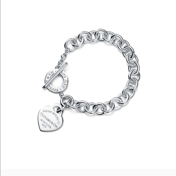 Tiffany & CO. Heart Tag Toggle Bracelet NWT & proof of purchase - Picture 6 of 11